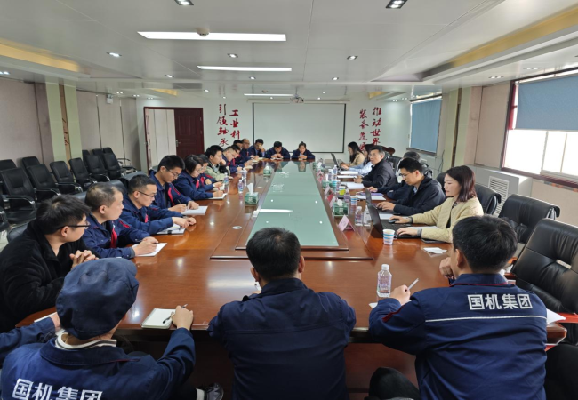 國機精工黨委書記、董事長、總經(jīng)理蔣蔚一行到軸研所調(diào)研
